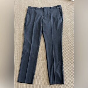 Brand new Nordstrom Charcoal Gray Trim Fit Wool Pants